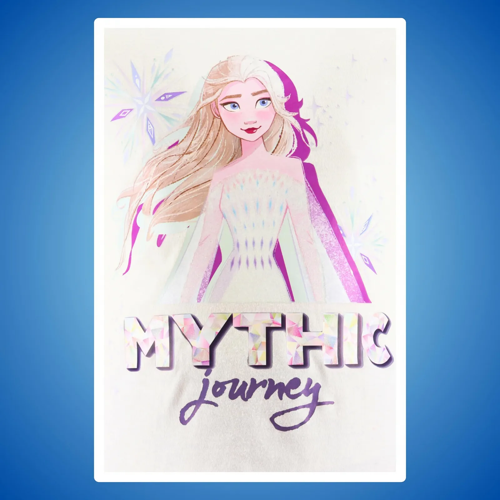 Піжама Disney Elsa Футболка та довгі штани Білий колір, фото №4