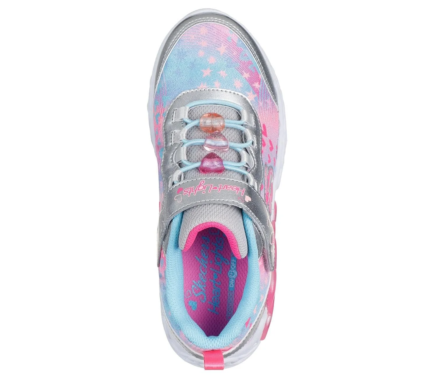 Кроссовки Skechers Infinite Lights Heart Jewels для девочек, фото №3