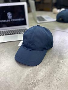 Кепка Brunello Cucinelli темно-синяя gu577 - Фото 1