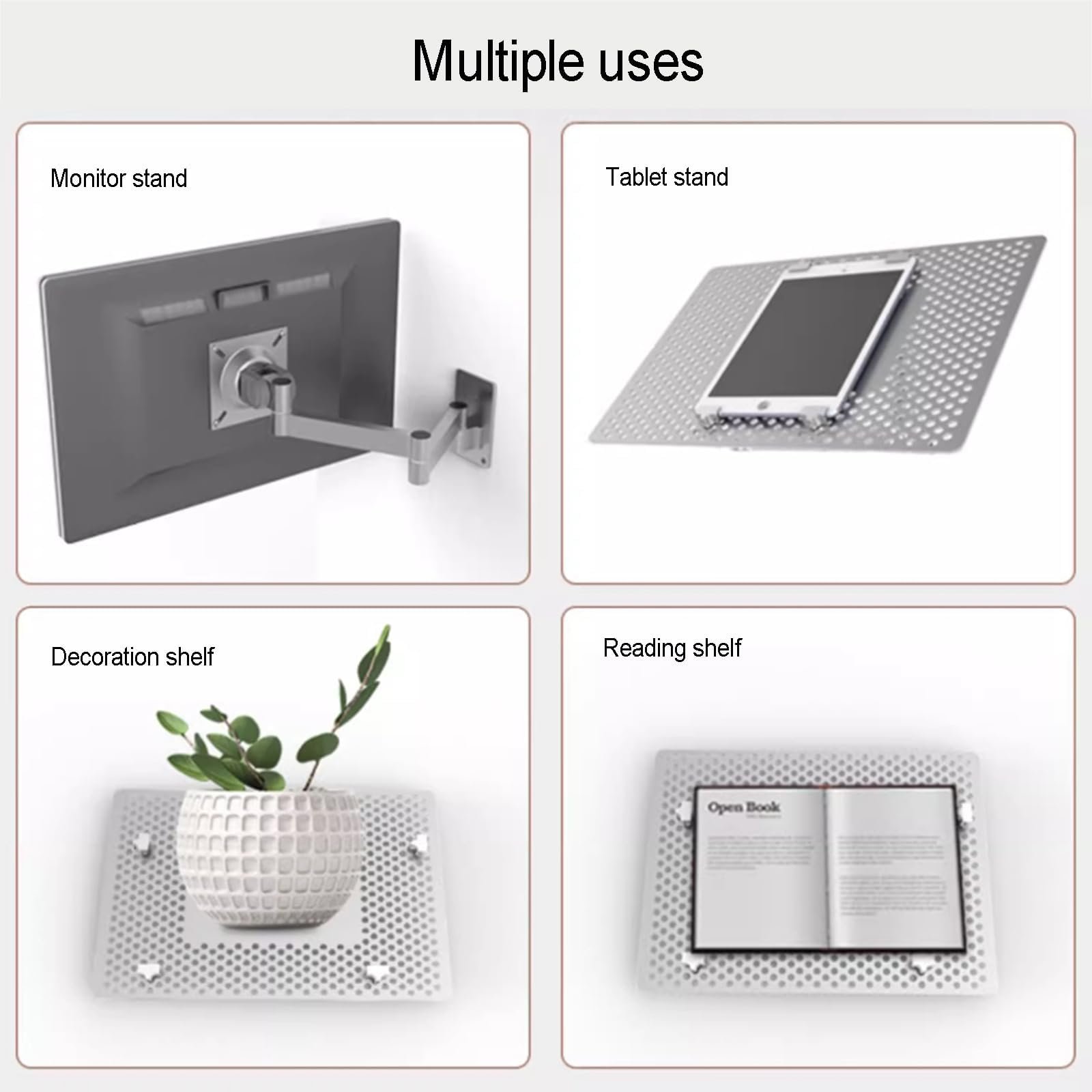 Регульована підставка для ноутбука з вентильованим охолодженням, підставкою для миші та багатокутною обертанням, фото №4