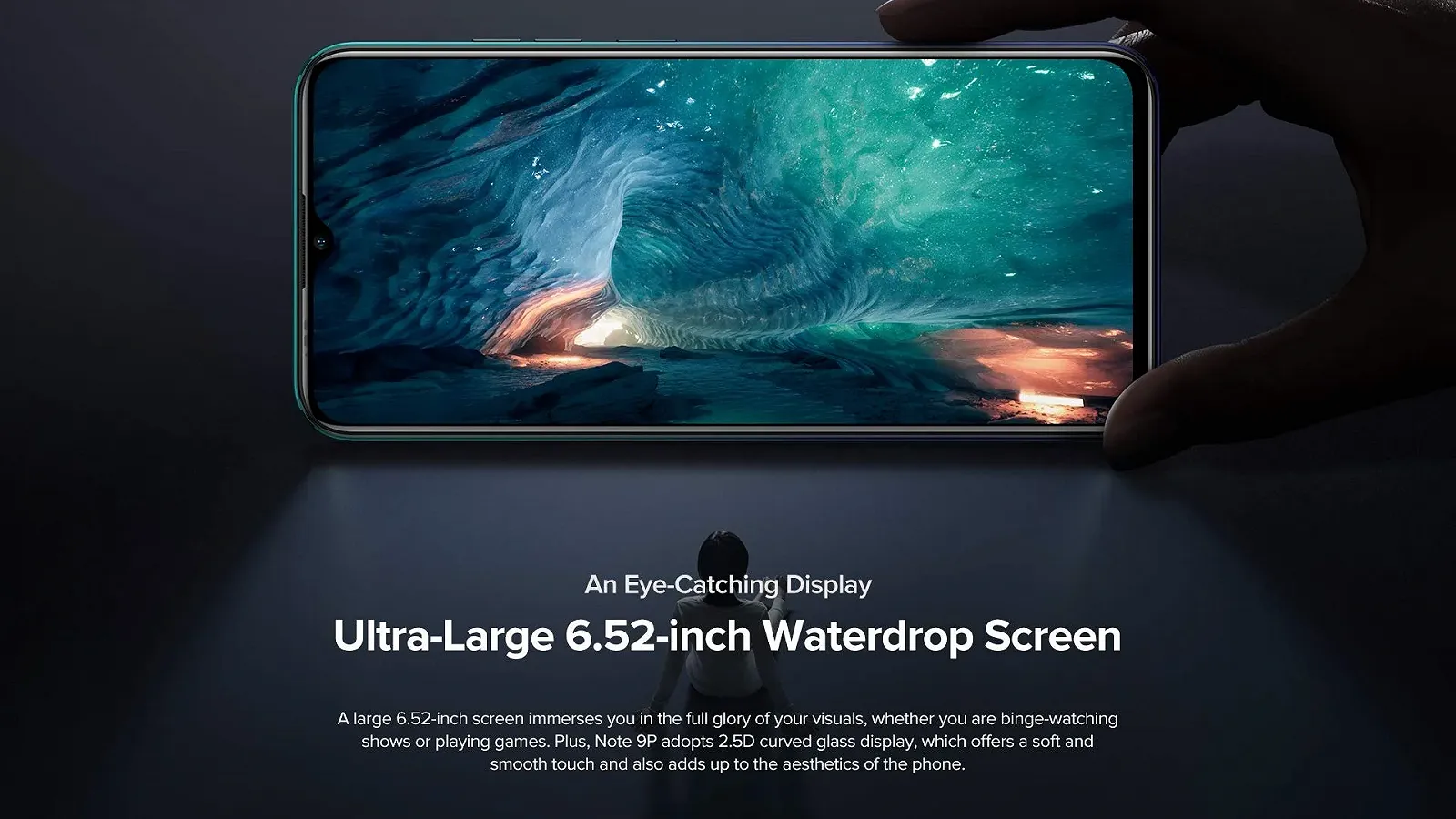 Смартфон Ulefone Note 9P 6.52" 4/64GB 16MP 4500mAh Dual SIM Green, фото №5 Смартфон Ulefone Note 9P 6.52" 4/64GB 16MP 4500mAh Dual SIM Green, фото №5