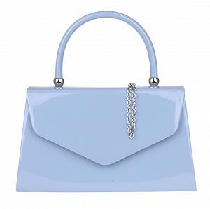 Клатч Girly Handbags лакований, маленька тверда сумочка для жінок - Фото 1