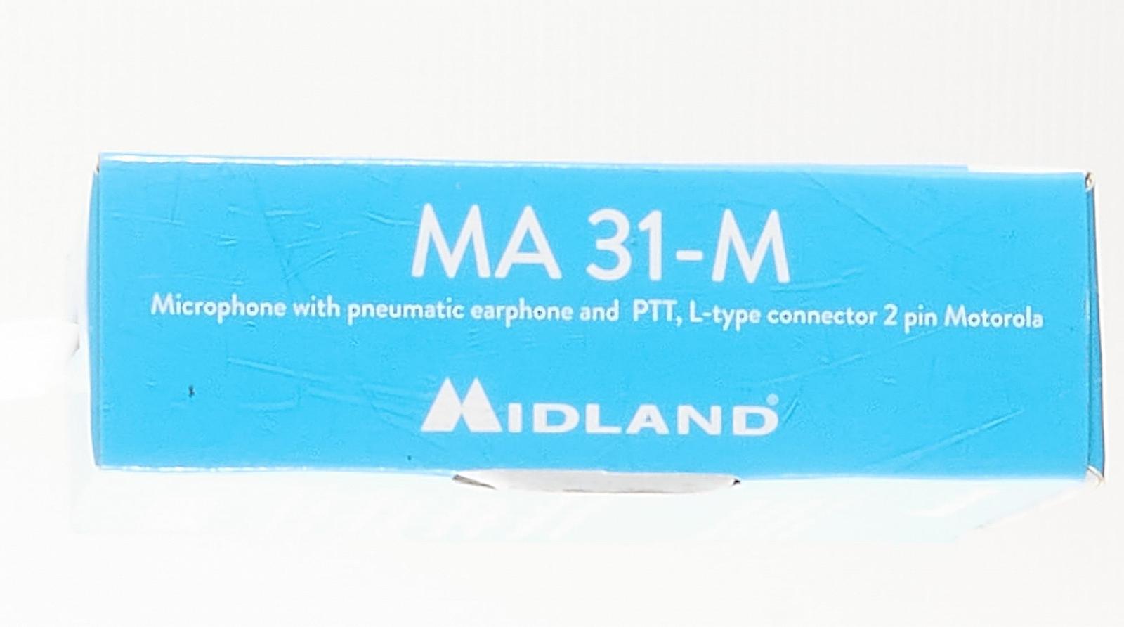 Гарнитура Midland MA31-M Чёрный, фото №6