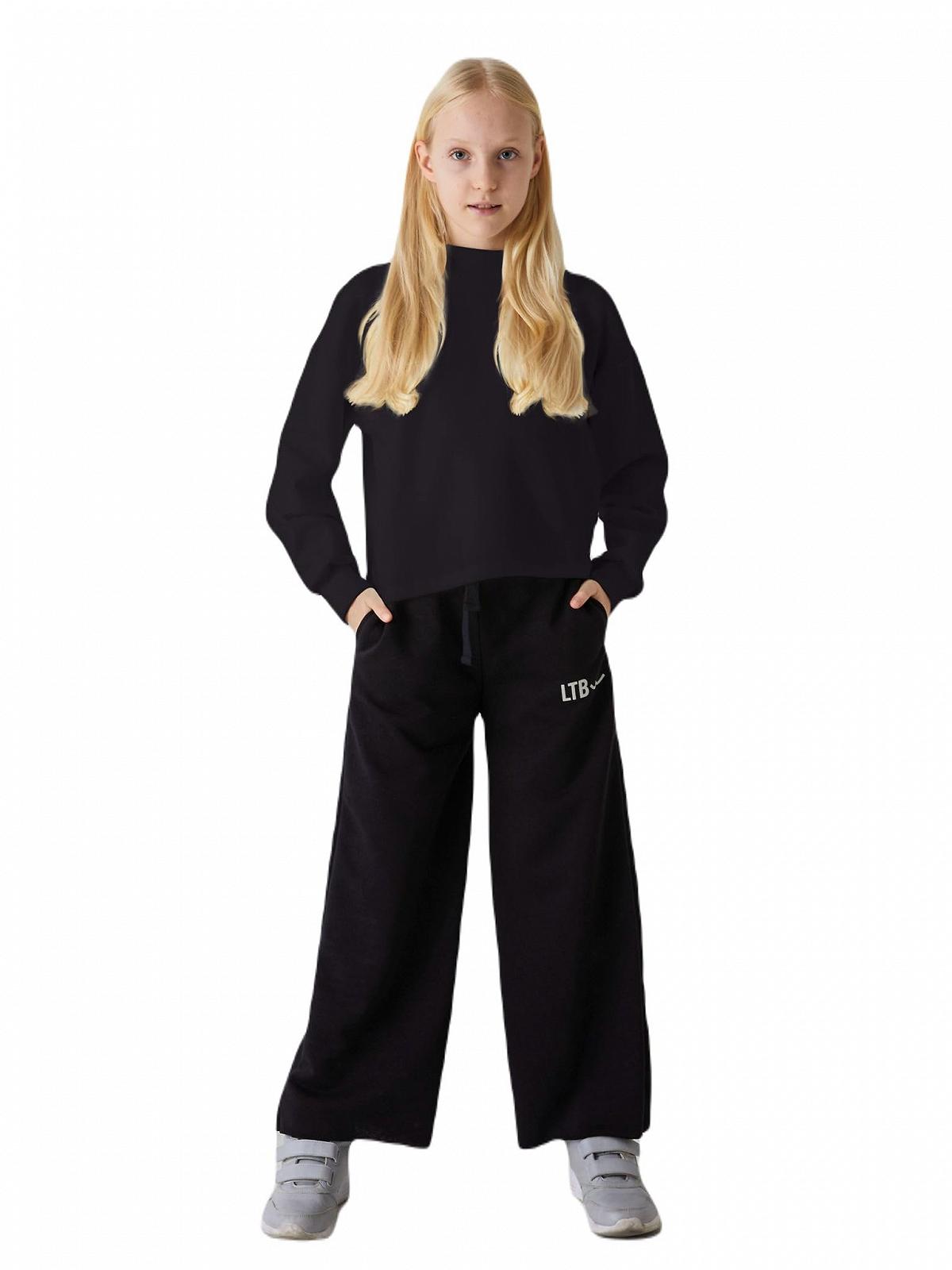 Толстовка LTB Jeans Dakege для девочек, размер 152 см, черная, фото №1