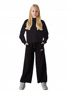 Купить Толстовка LTB Jeans Dakege для девочек, размер 128 см, черная - Фото 1 Толстовка LTB Jeans Dakege для девочек, размер 128 см, черная - Фото 1