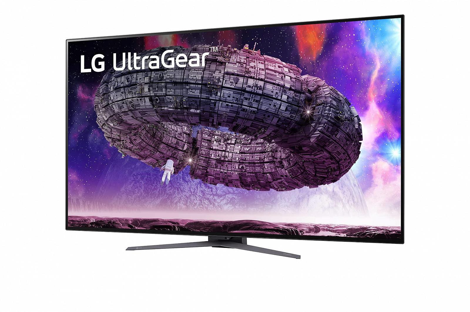 Монітор LG Ultragear 48GQ900-B OLED 3840x2160 135cd/m2 1M:1 1ms DCI-P3>98% HDR10 HDMI2.1x3 DP x1 USB-A x4 Чорний 49 дюймів, фото №2