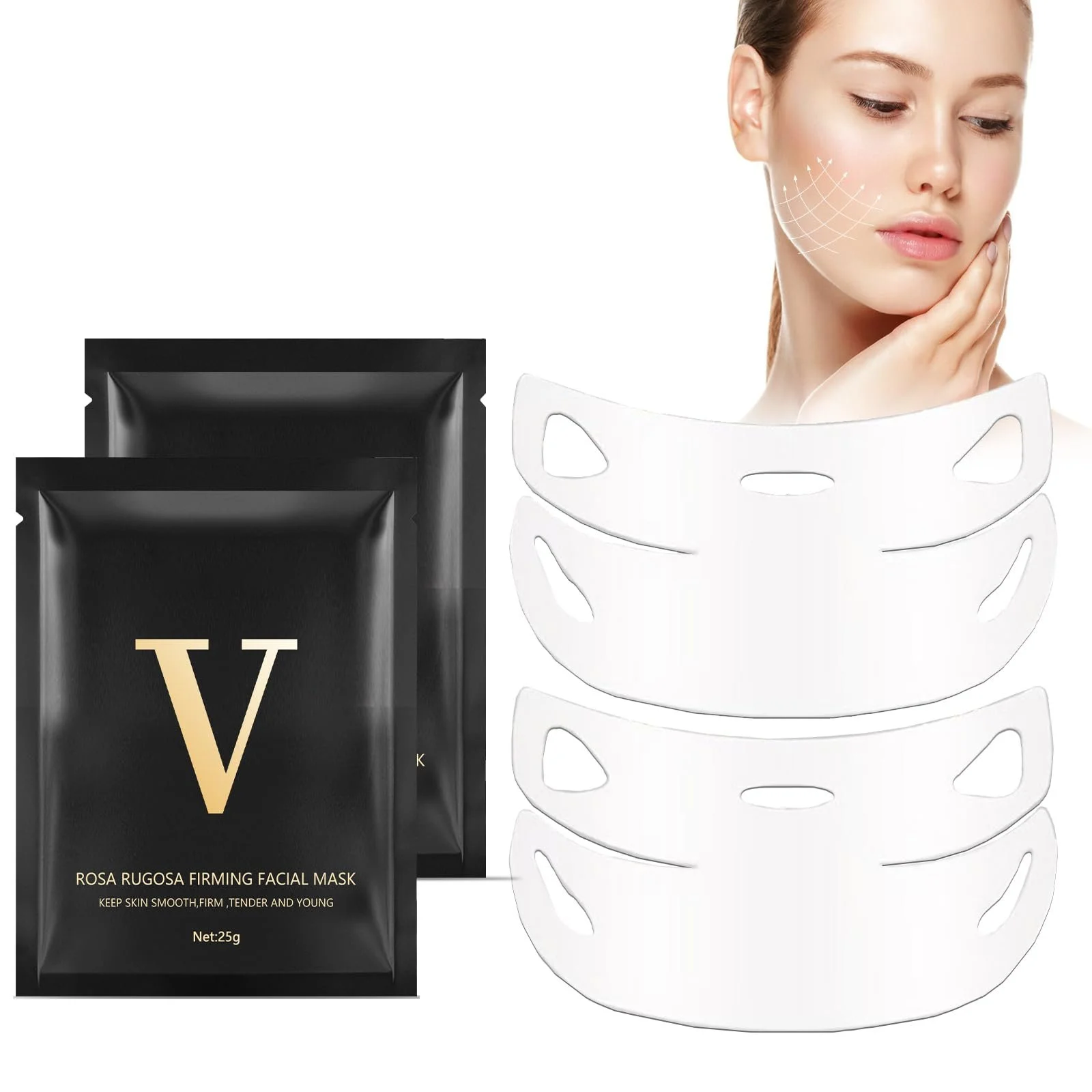 Маска для обличчя V-line Ефект ліфтингу, фото №1 Маска для обличчя V-line Ефект ліфтингу, фото №1