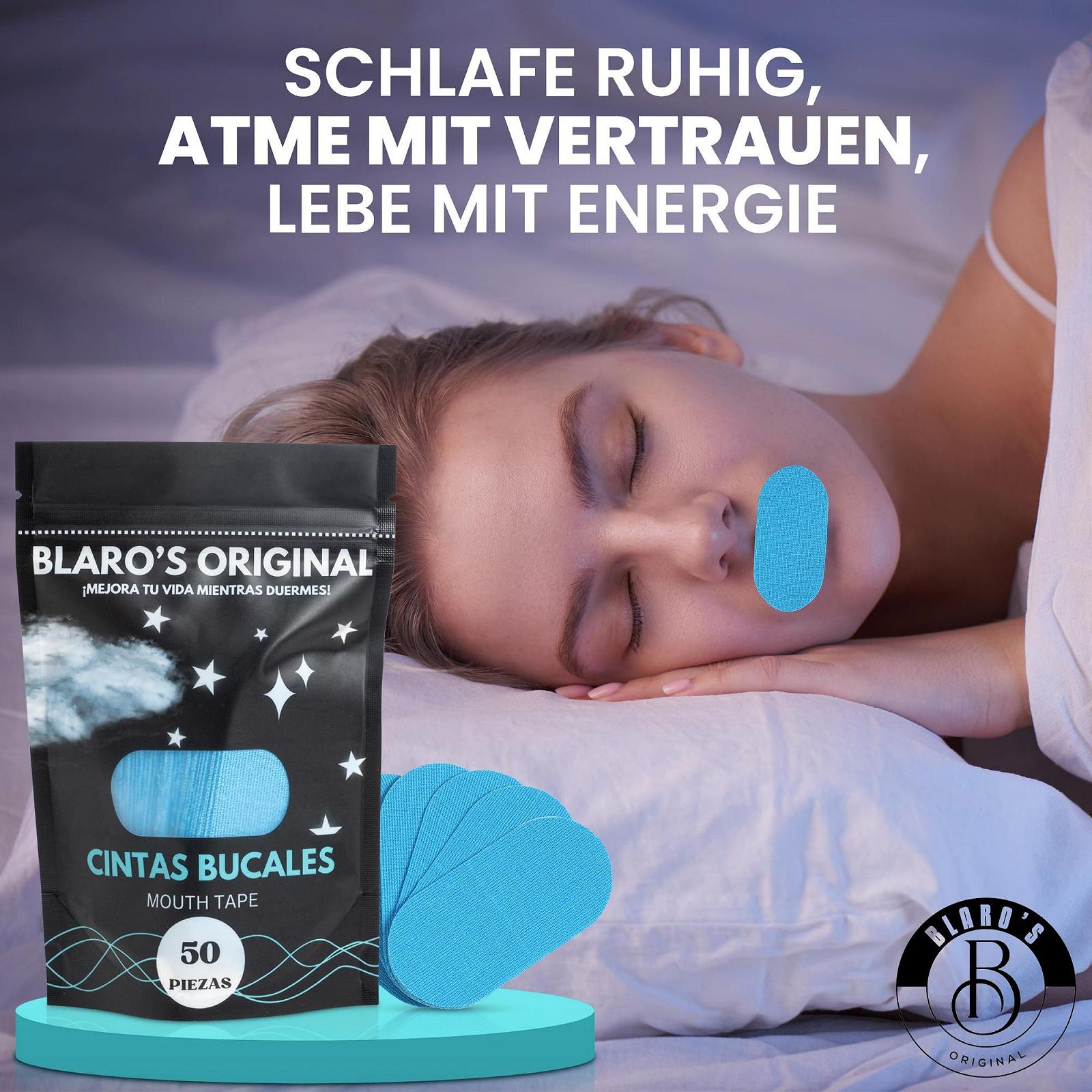 Наклейки для рота Blaro's Original гіпоалергенний адгезив для всіх типів шкіри зменшує хропіння та покращує якість сну, фото №7