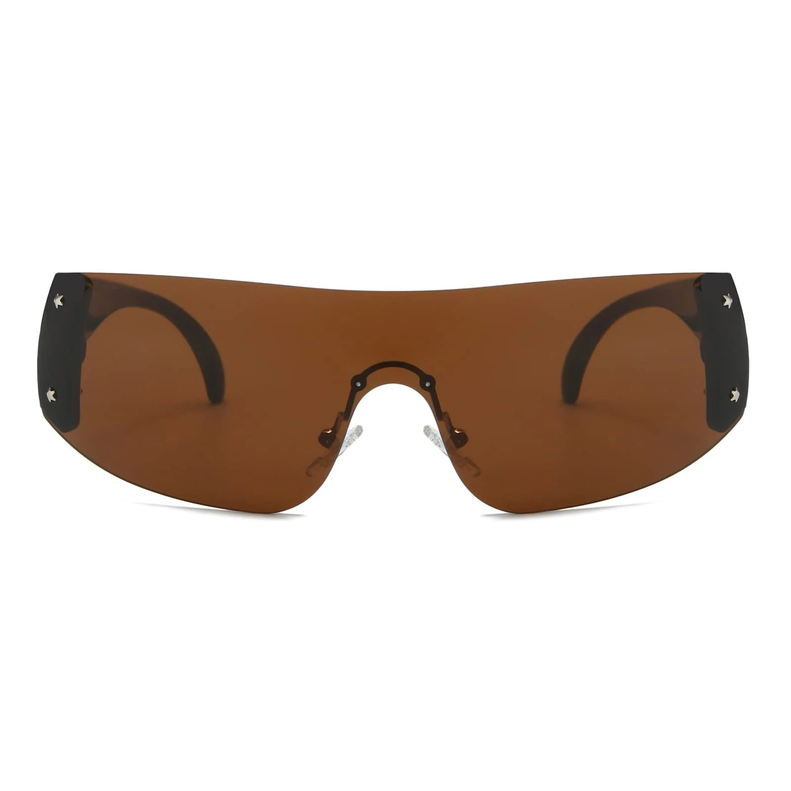 Сонцезахисні окуляри Wrap Around Long Keeper для чоловіків та жінок, трендові Y2k, фото №2