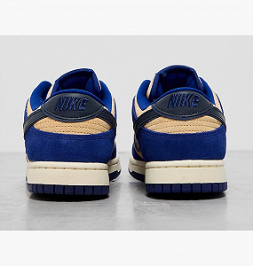 Кроссовки Nike Dunk Low LX Blue Suede 40 synthetic.ua - Фото 1