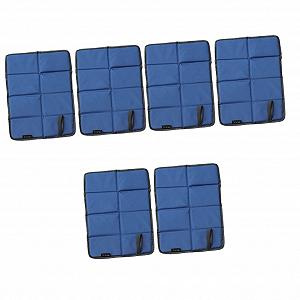 Коврик Toddmomy Folding Cushion Пена Camping Mat Мягкий Сиденье Коврик Подушка для пикника Сиденье Матрас Кемпинг Сиденье Подушка Oxford Fabric Складной Коврик для ползания Ребенок Набор из 6 - Фото 1