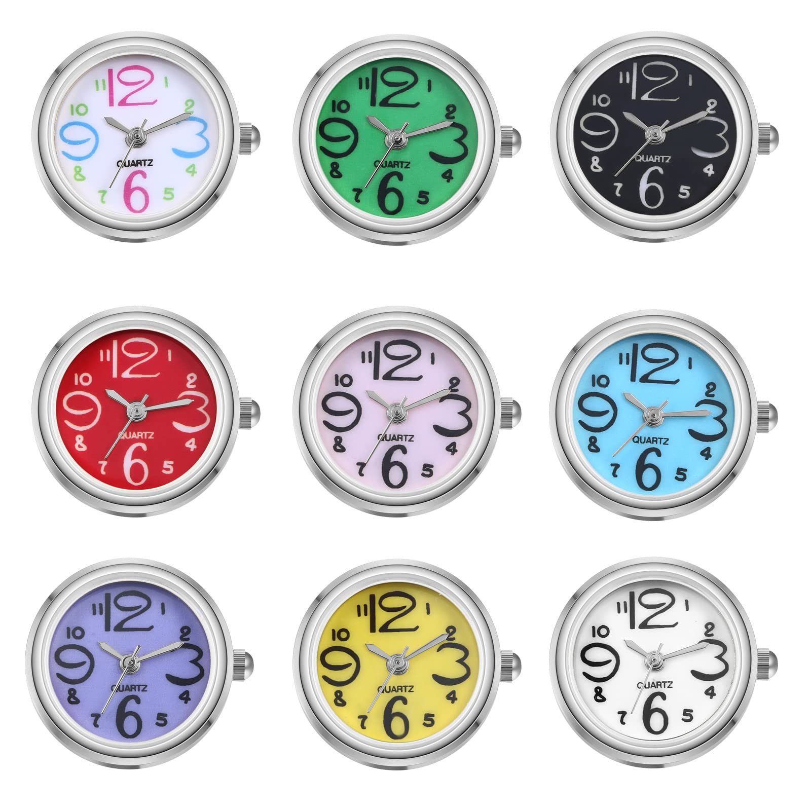 Кольцо-часы Женские Ультратонкие Круглые Аналоговые Кварцевые Регулируемые, фото №4