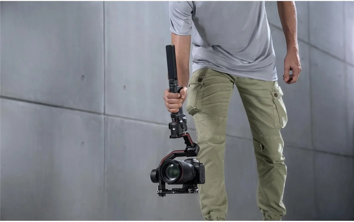 Стедикам DJI RS 3 Combo / 3-осьова стабілізація / до 3 кг / OLED-сенсорний дисплей / 12год автономності / Чорний, фото №8