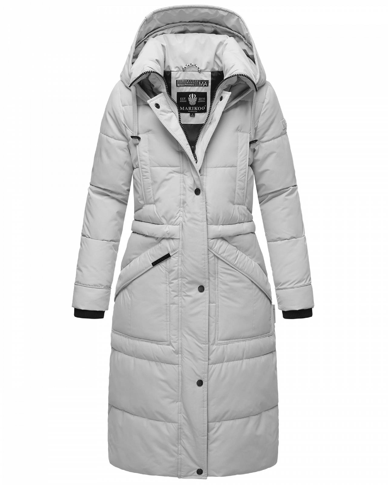 Пальто зимове Marikoo Ayumii Жіноче Тепле стьобане з капюшоном, фото №9