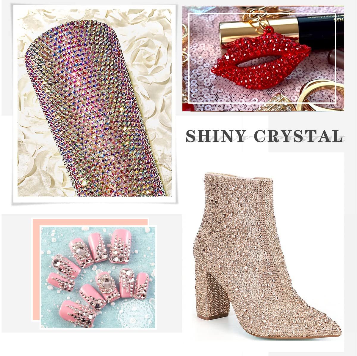 Стрази Novani SS12 Скло Кристал AB, 1440 шт, фото №8 Стрази Novani SS12 Скло Кристал AB, 1440 шт, фото №8