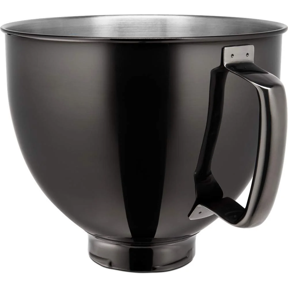 Чаша для змішування KitchenAid 5KSM5SSBRB 4.8 л нержавіюча сталь Radiant Black, фото №2