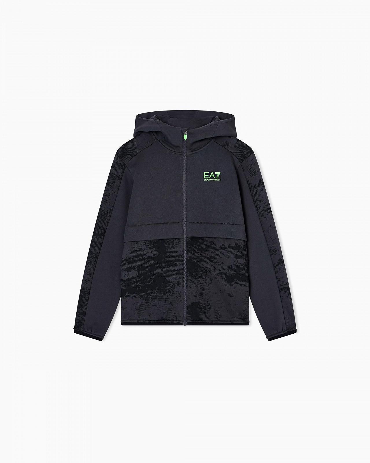 Толстовка з капюшоном EA7 Emporio Armani Graphic Series для хлопчиків, 7B000214, фото №4