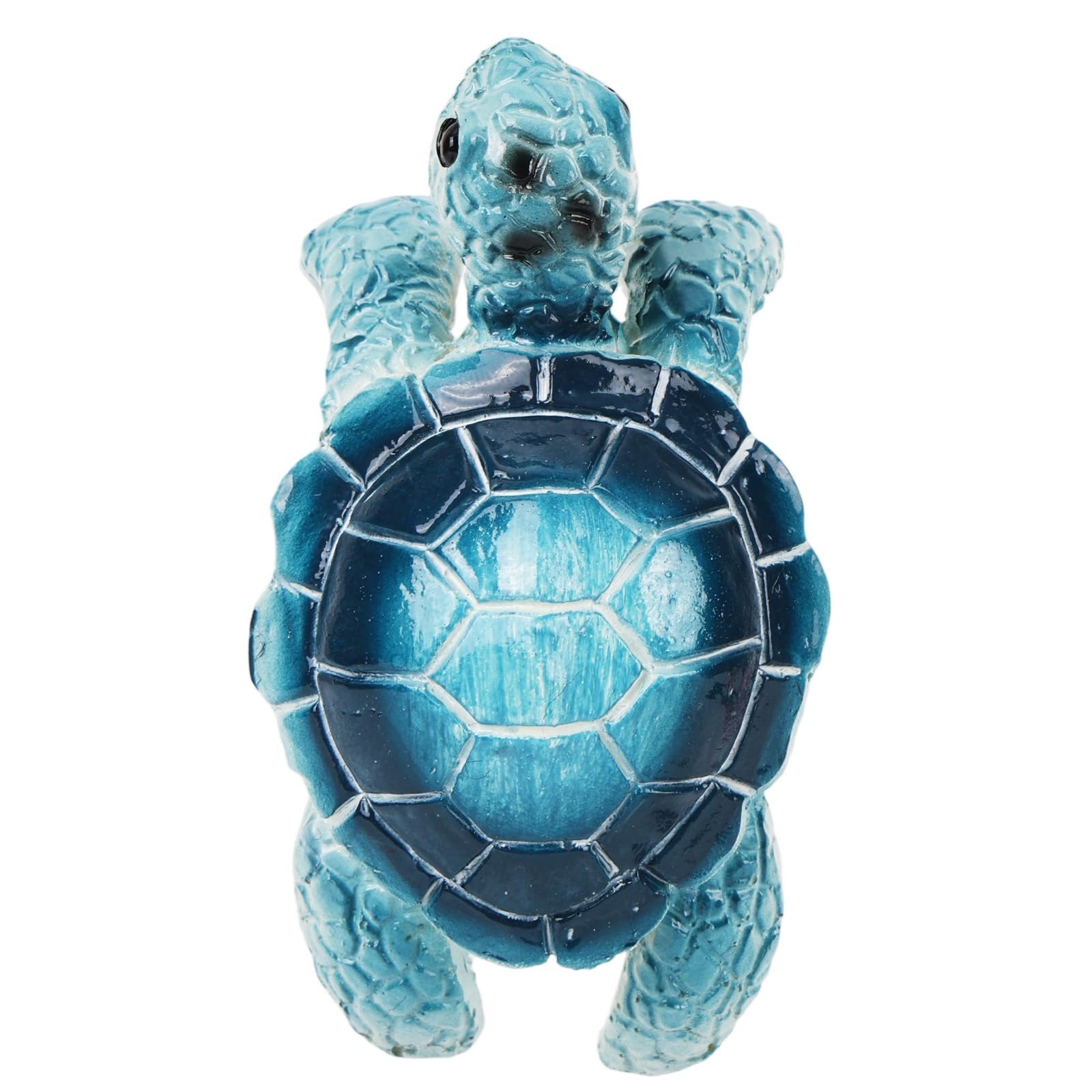 Фігурка-тримач для квіткового горщика Черепаха полірезина Синій, фото №7 Фігурка-тримач для квіткового горщика Черепаха полірезина Синій, фото №7