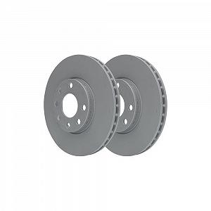 Гальмівний диск ATE 24.0124-0152.1 для OPEL VAUXHALL, передній міст synthetic.ua - Фото 1