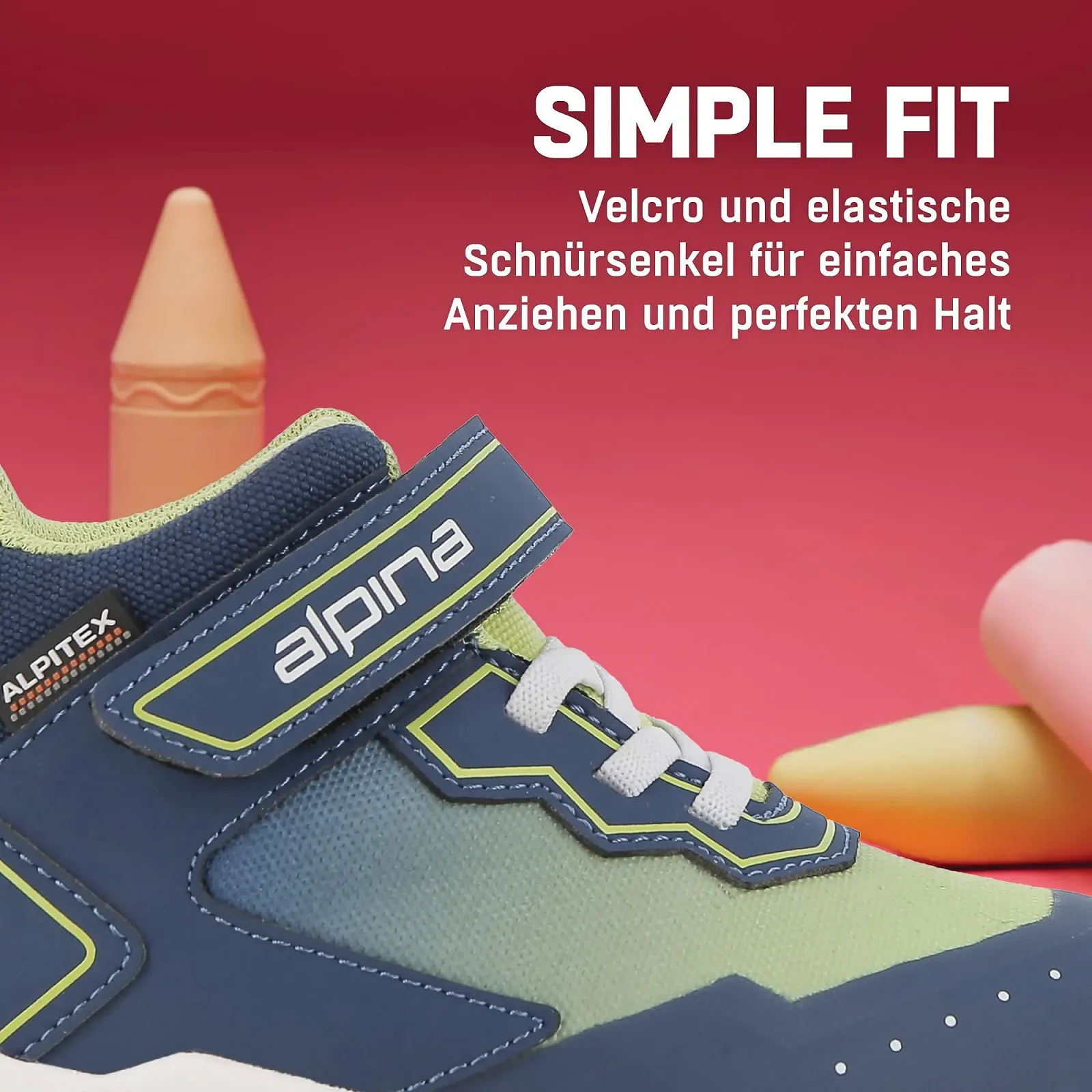 Ботинки для трекинга Alpina Breeze Jr Mid Детские, фото №8