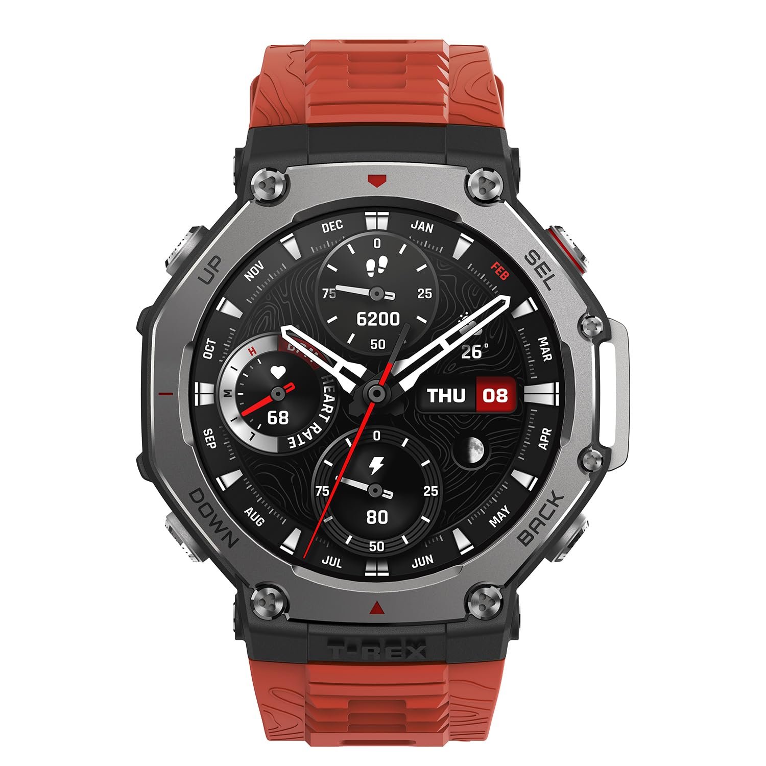 Смарт-годинник Amazfit T-Rex 3 48 мм AMOLED-дисплей, фото №2