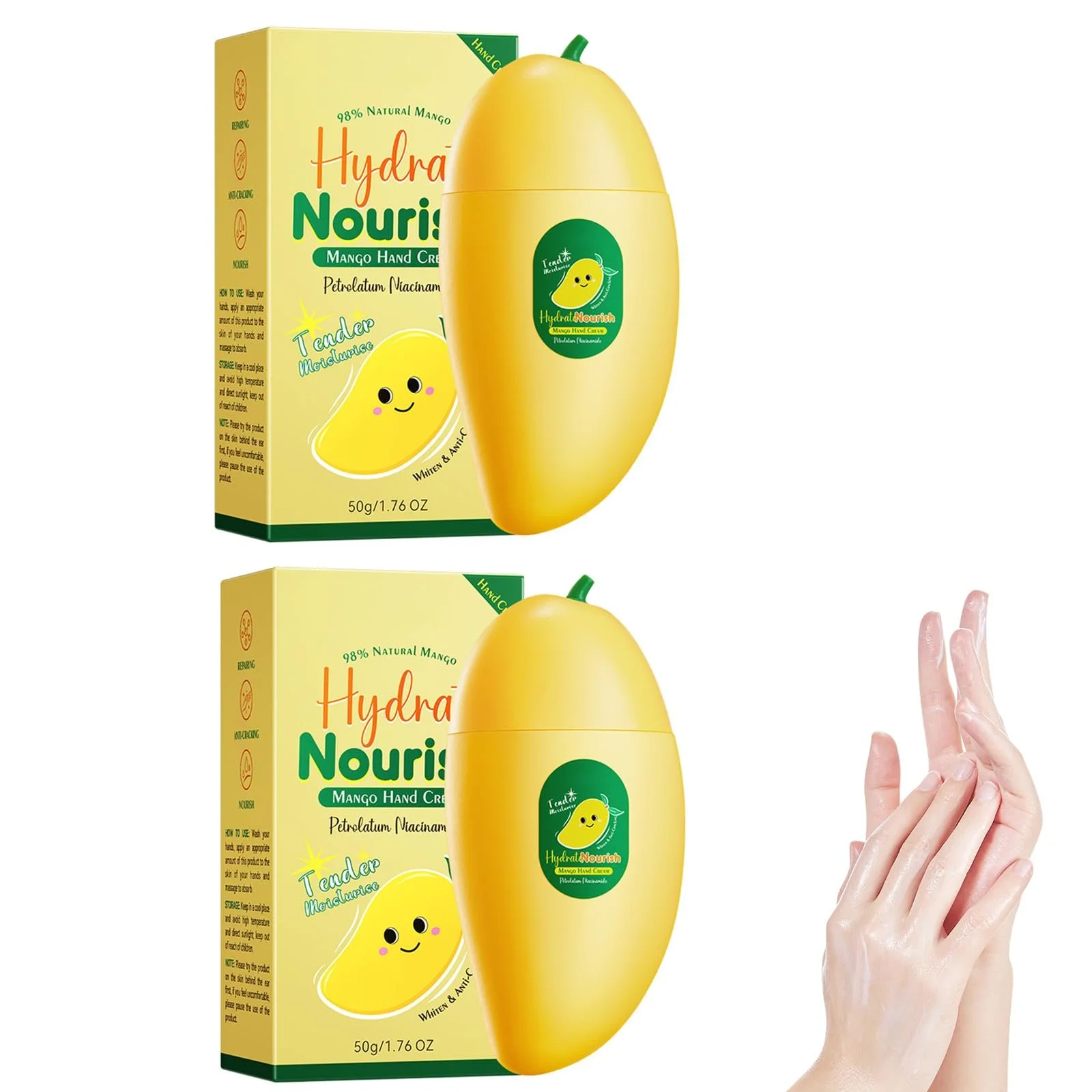 Крем для рук Mango зволожуючий, фото №1