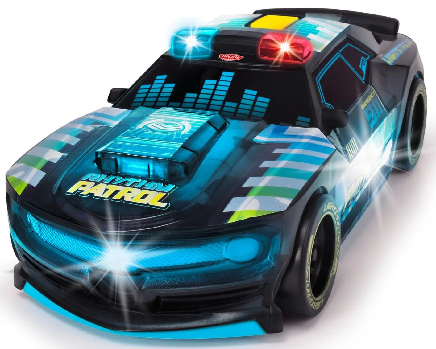 Игрушка Полицейская Машина Dickie Streets N BEATZ Rhythm Patrol Характеристики 20 см, фото №4