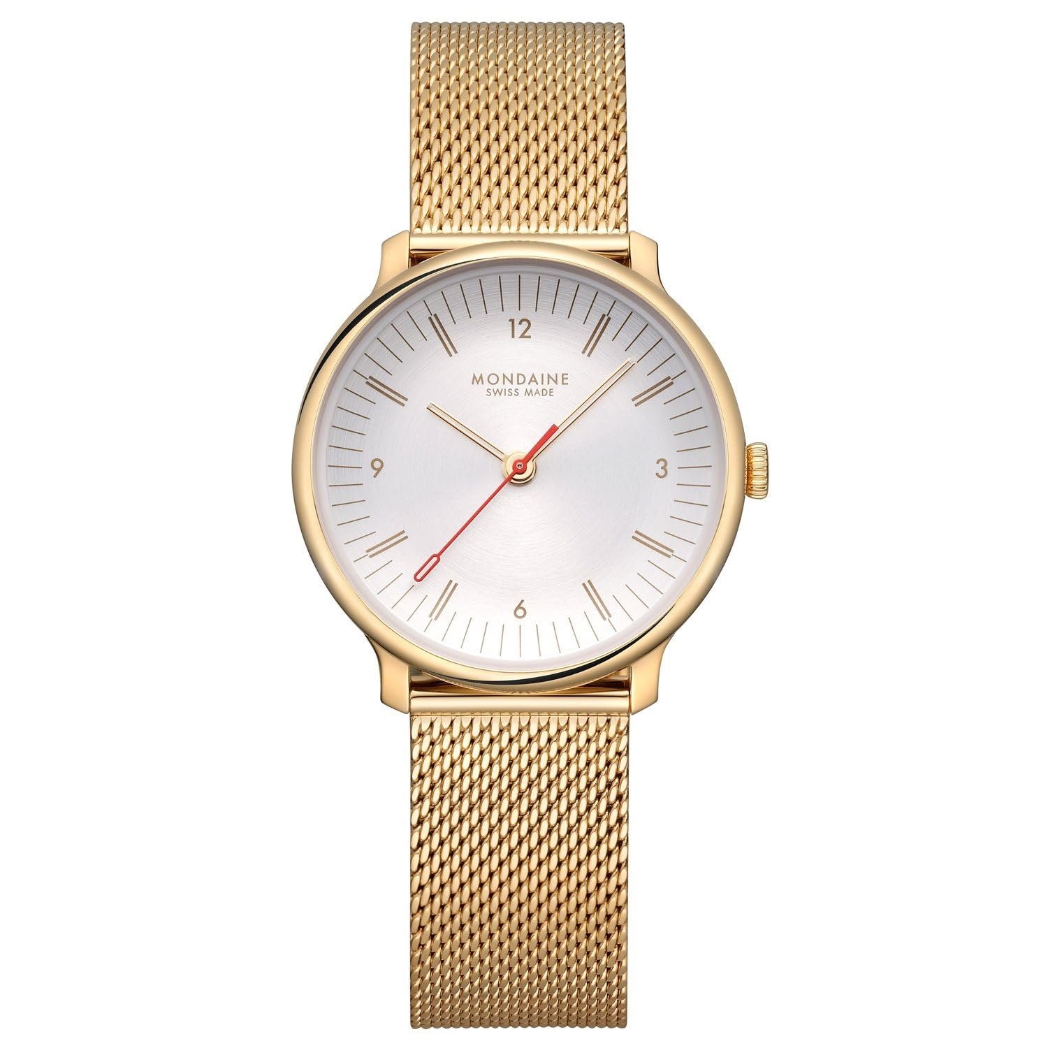 Женские часы Mondaine Doppio Золотой 33 мм MLE.33111.SM, фото №1 Женские часы Mondaine Doppio Золотой 33 мм MLE.33111.SM, фото №1