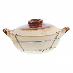 Кастрюля LABRIMP Глиняная с ручкой Антипригарная - Фото 1