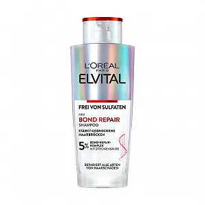 Шампунь L'Oréal Paris Elvital Bond Repair для делікатного очищення та відновлення волосся 200 мл - Фото 1