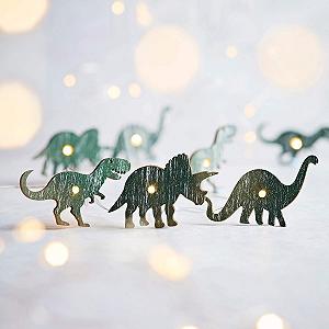 Гірлянда Lights4fun Micro LED Динозавр 20 LED з таймером, живлення від батарейок - Фото 1