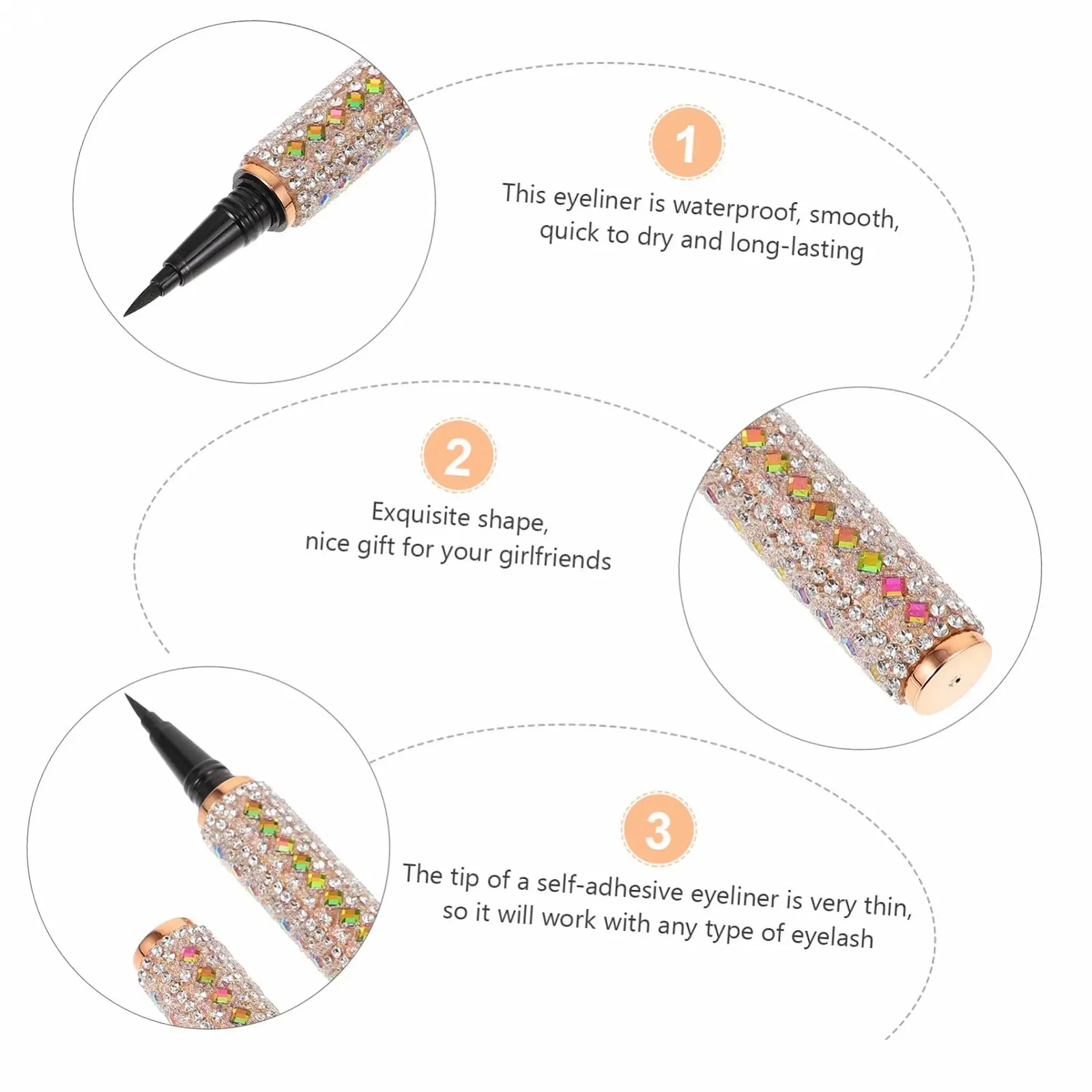 Інструмент для підводки очей Ipetboom, фото №3