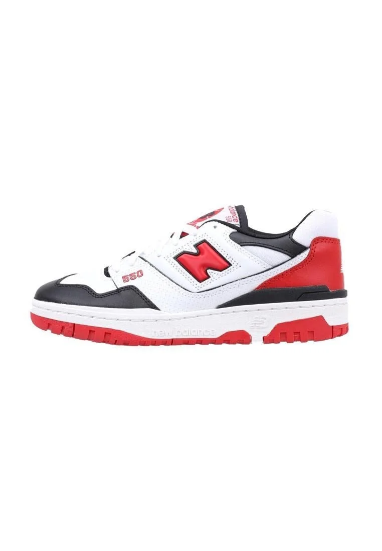 Кросівки New Balance 550 White Red Black, фото №1