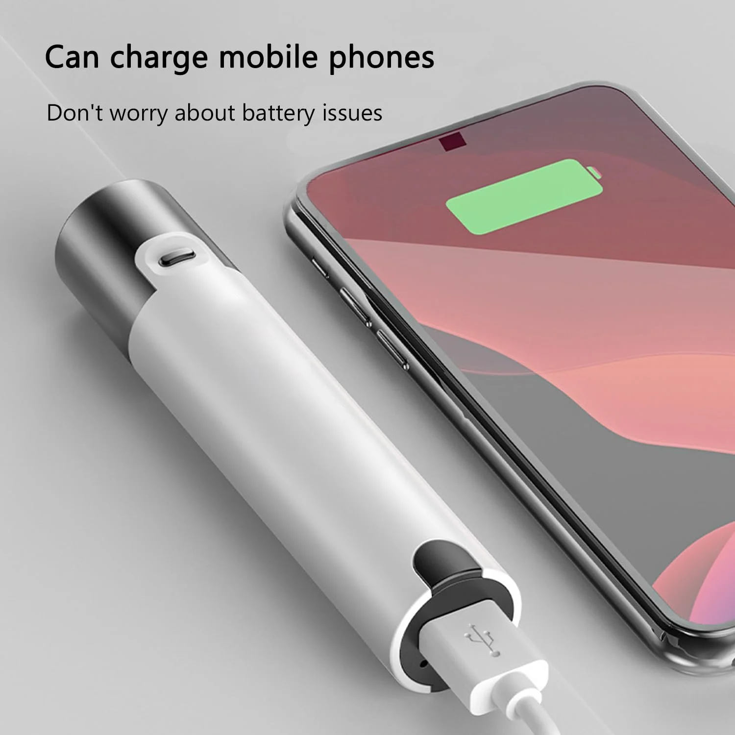 Фонарик POCKETMAN Мини фонарик 3 режима, фото №3