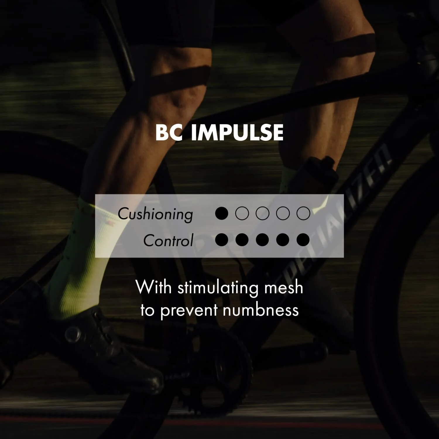 Велосипедные носки FALKE Unisex BC Impulse Peloton, ультралегкая подкладка, носки для шоссейного велосипеда, против пузырей от онемения, веганские, дышащие, быстросохнущие, экологичный функциональный материал, 1 пара, фото №6