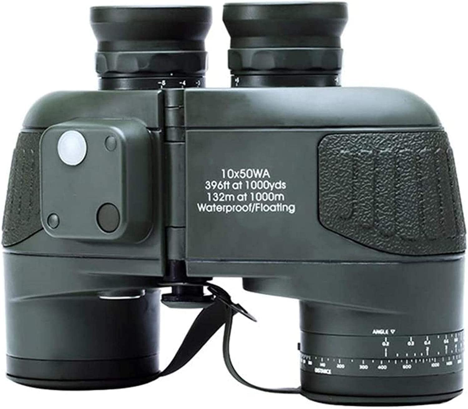 Бинокль SPUZZO 10x50 Compass Marine Navigation Ranging Waterproof Telescope, фото №1