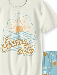 Коротка піжама CALIDA Kids Дитяча з м'якої органічної бавовни 100% з терморегуляцією ціна на synthetic.ua - Фото 1 Коротка піжама CALIDA Kids Дитяча з м'якої органічної бавовни 100% з терморегуляцією synthetic.ua - Фото 1