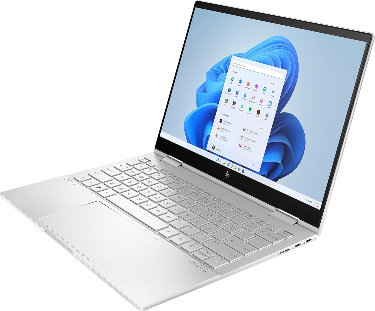 Сенсорний ноутбук 13.3" HP ENVY x360 (13-bf0650nd) Intel Core i5-1230U RAM 16GB SSD 512GB 10год батарея Windows 11 Home Алюмінієвий корпус (UKR), фото №6