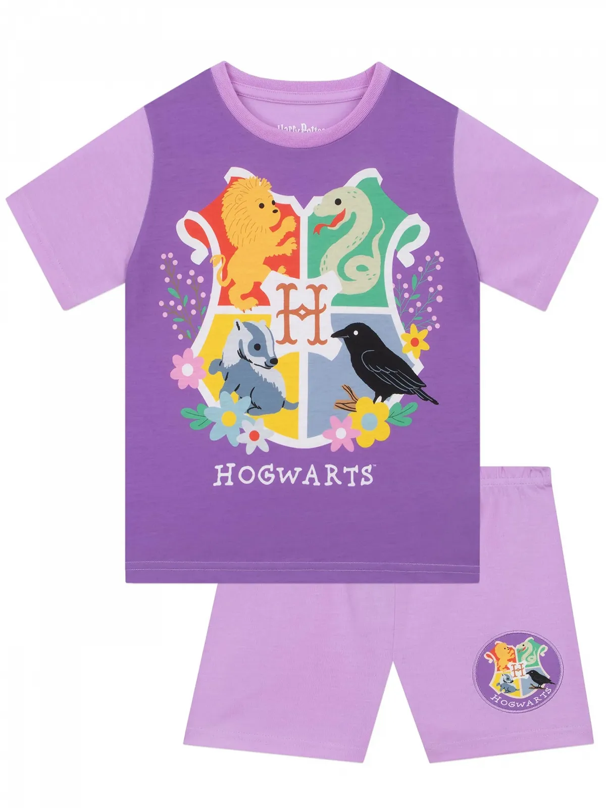 Пижама Harry Potter Hogwarts для девочек, детская летняя пижама, фото №1 Пижама Harry Potter Hogwarts для девочек, детская летняя пижама, фото №1