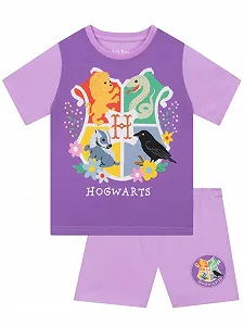 Купить Пижама Harry Potter Hogwarts для девочек, детская летняя пижама - Фото 1 Пижама Harry Potter Hogwarts для девочек, детская летняя пижама - Фото 1