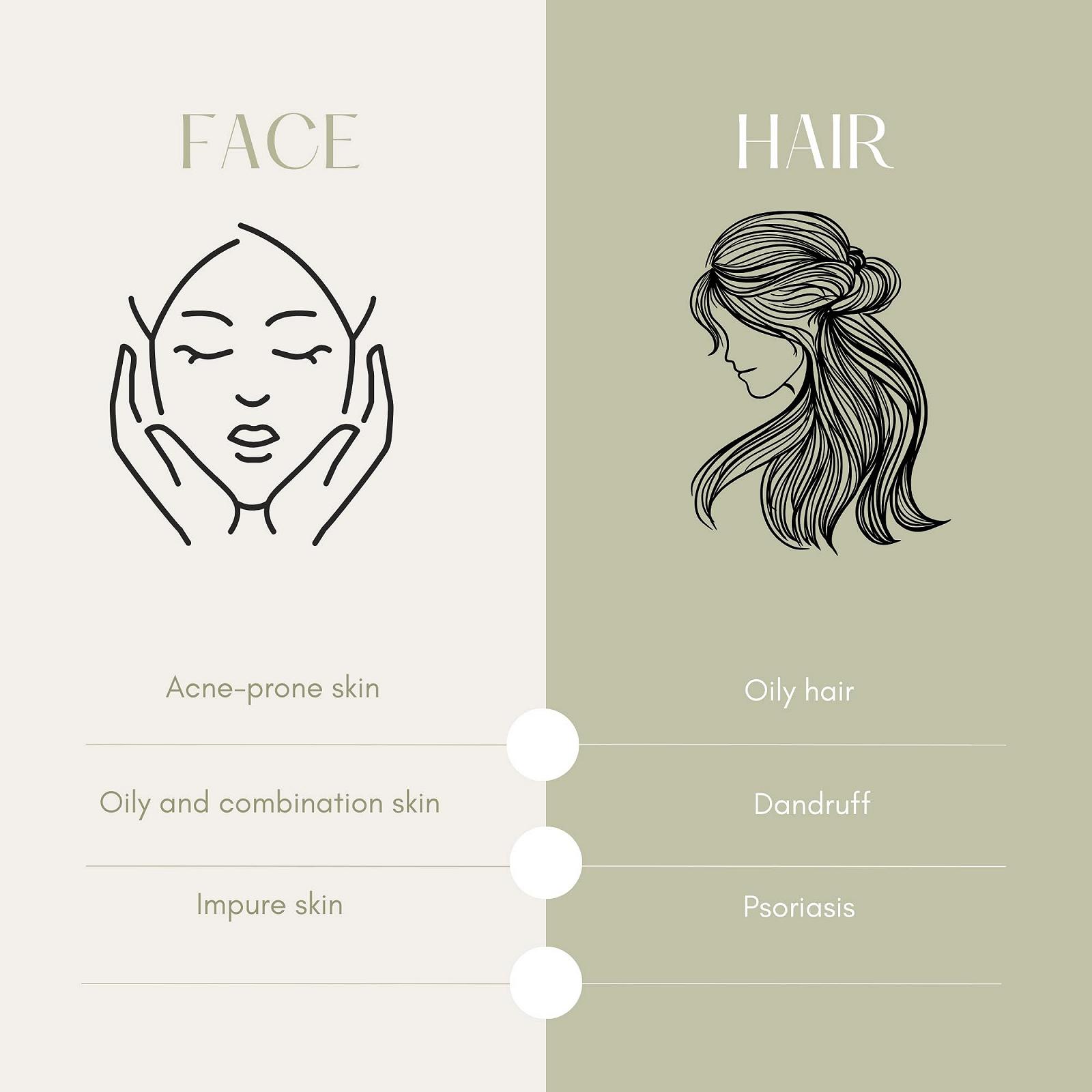 Маска для лица и волос Sattva Neem - маска против прыщей, маска против черных точек для мужчин и женщин - маска для ухода за кожей лица - для жирной кожи - для жирной кожи головы и перхоти - 100 г, фото №3