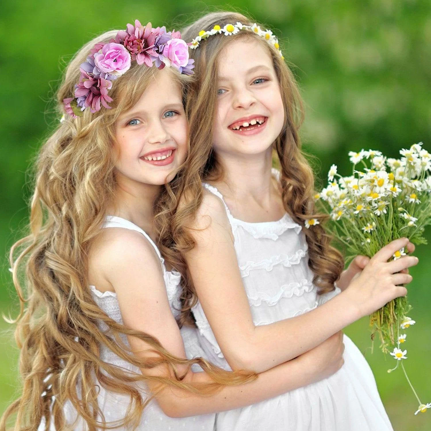 Обруч для волосся з трояндою та резинка для волосся з трояндою, фото №5