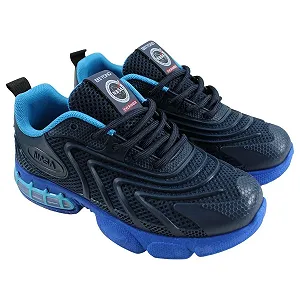 Кроссовки eplusm NASA для мальчиков - Легкая спортивная обувь с сетчатым верхом и амортизирующей подошвой - Детская обувь с космическим дизайном Размер 35-40 - Фото 1