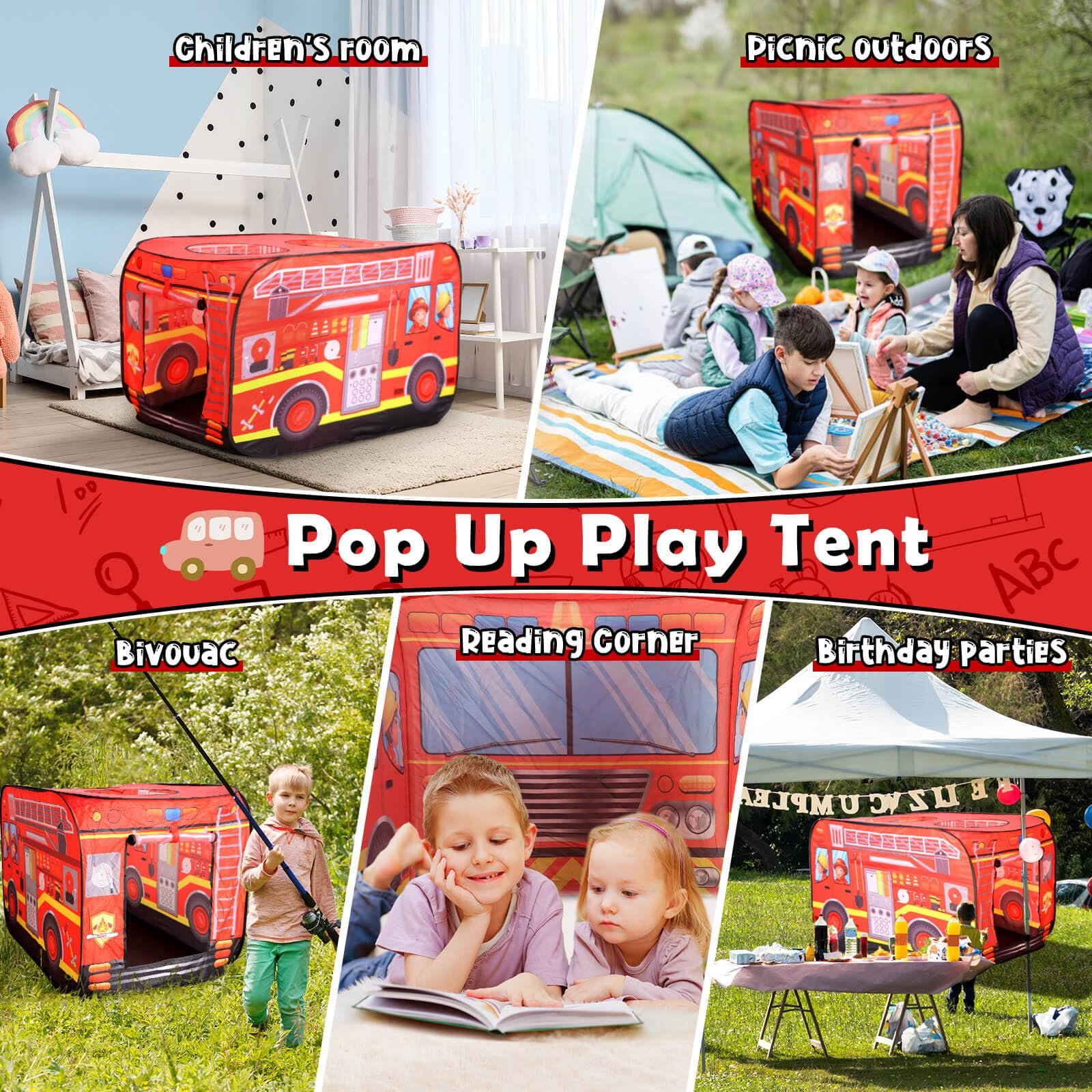 Игровой намет Britik Pop Up Playhouse, фото №6