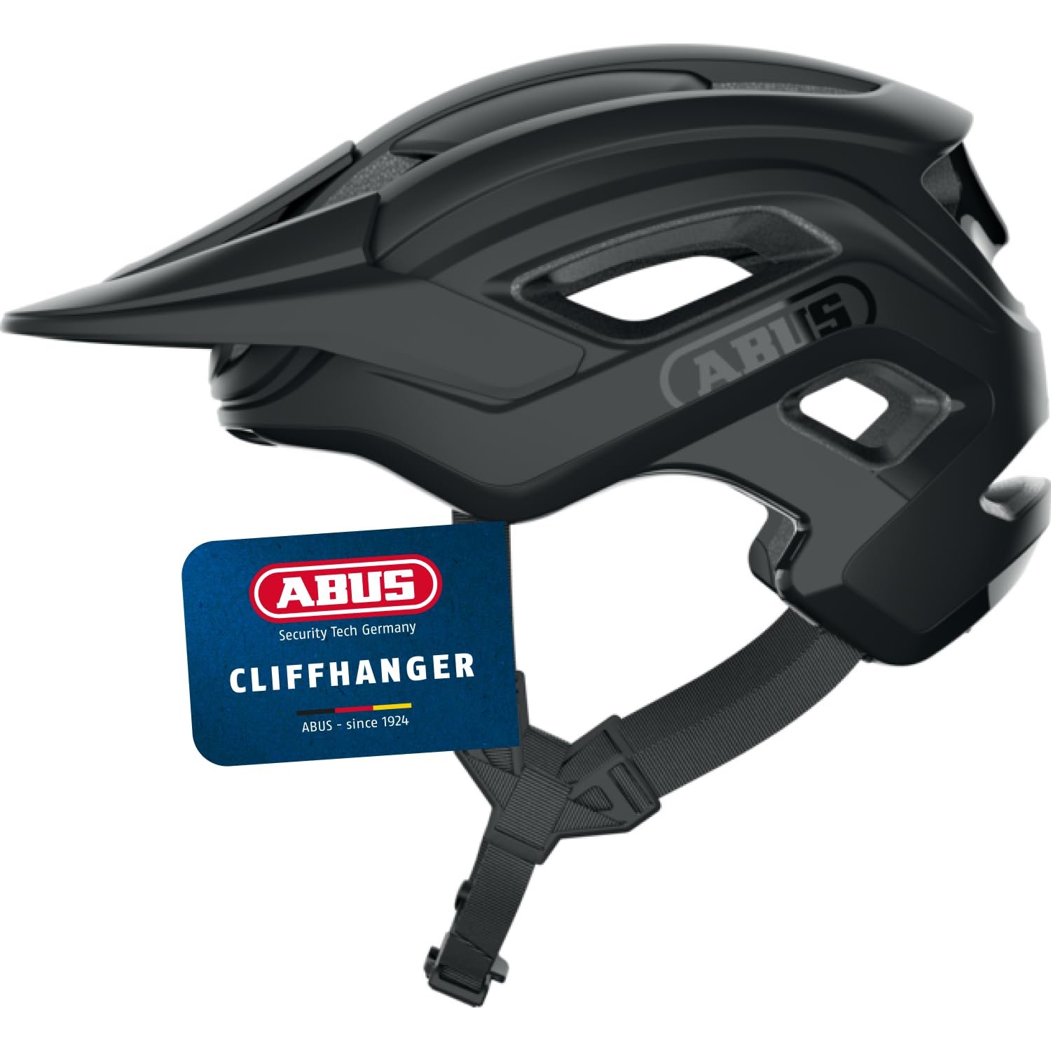 Шлем ABUS Cliffhanger MTB, велосипедный шлем для требовательных трасс, с большими вентиляционными отверстиями и системой ремней TriVider, для мужчин и женщин, фото №1