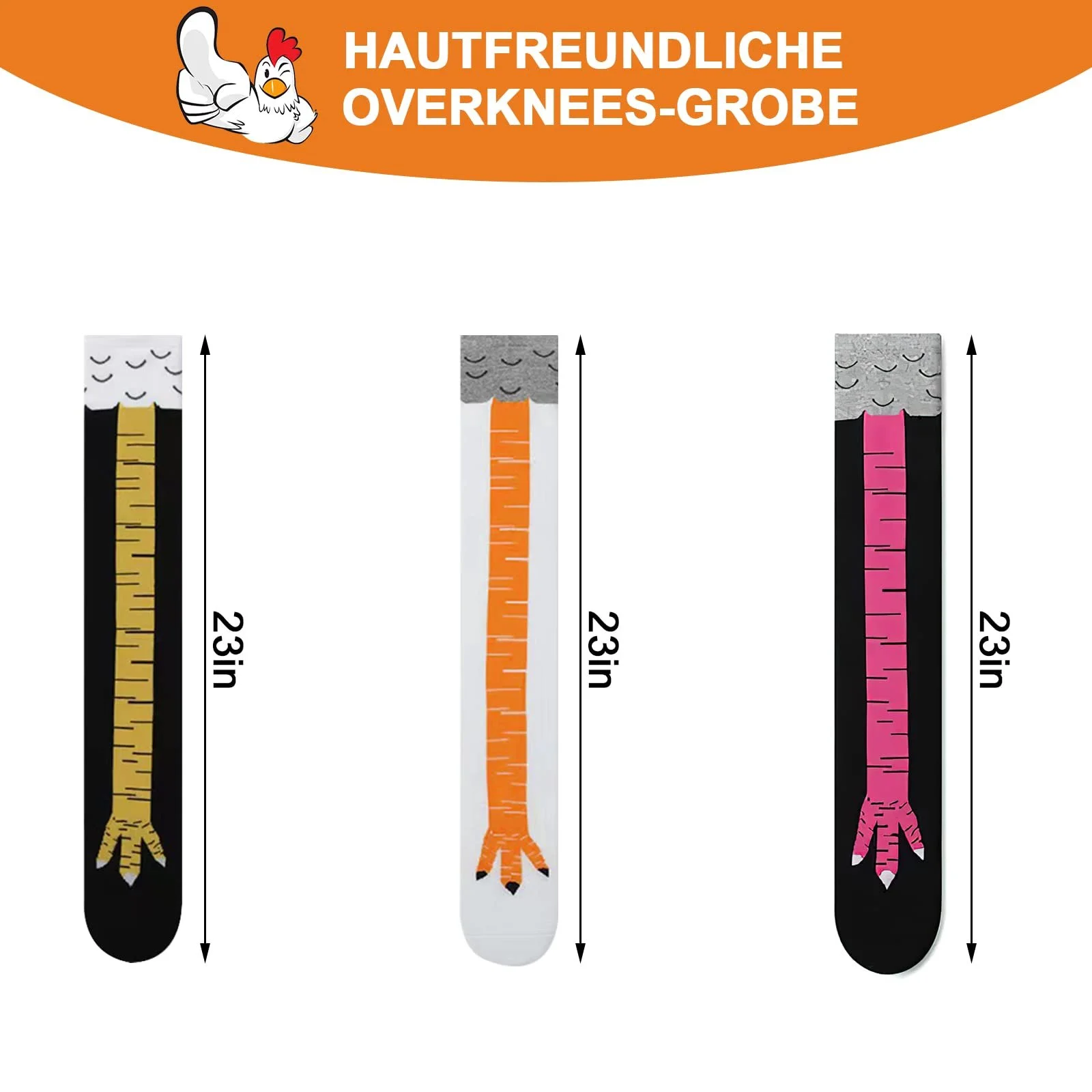 Гольфы Куриные Лапки 3 Пары, фото №7