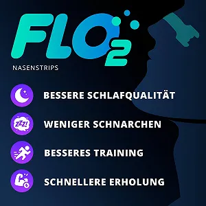 Пластирі для носа від хропіння FLO2 30 прозорих смужок synthetic.ua - Фото 1