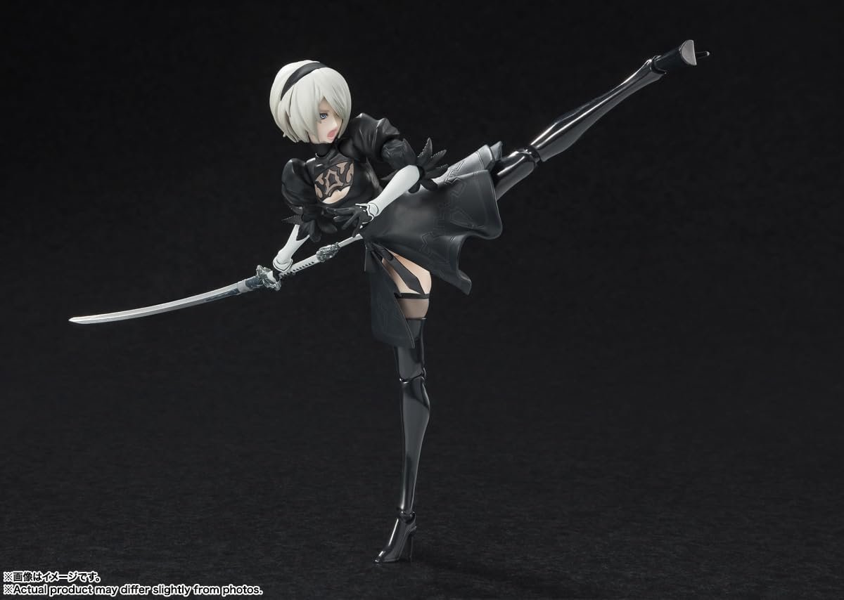Екшн-фігурка Bandai Spirits S.H.Figuarts 2B NieR:Automata Ver1.1a, фото №5