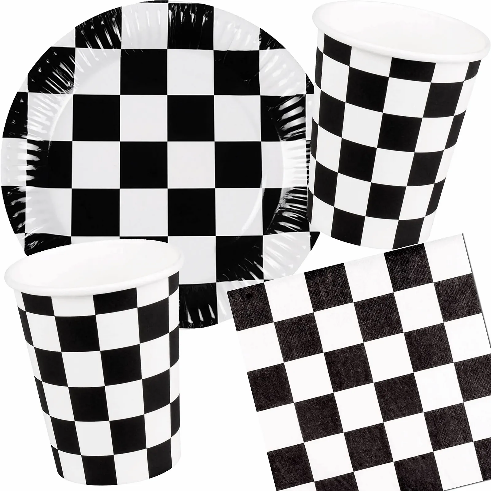 Набор посуды для вечеринки Гоночная машина тарелки, стаканы, салфетки, украшения, фото №1 Набор посуды для вечеринки Гоночная машина тарелки, стаканы, салфетки, украшения, фото №1