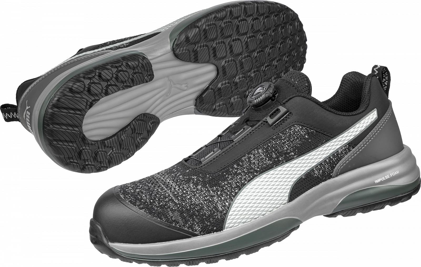 Защитная обувь Puma Charge Low S1p ESD HRO SRC, зеленая, фото №5